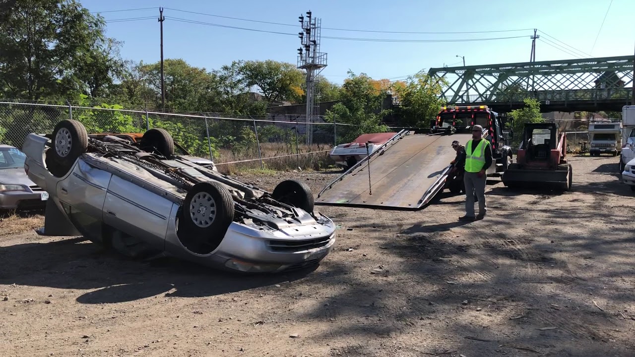 Towing How to Successfully Roll a Car Over YouTube