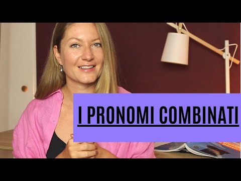 I pronomi combinati. Комбинированные местоимения в итальянском языке.