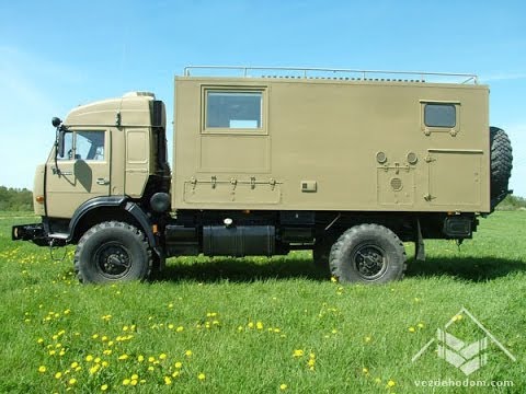 Вездеходный автодом КАМАЗ-4326