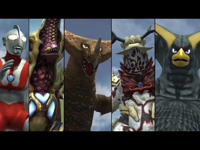 ウルバト】サンダーキラー・ギエロン星獣・ゴモラ(超振動波)・EXレッド 