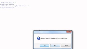 HTML & JavaScript tutorial 2 -- Variables and User Input