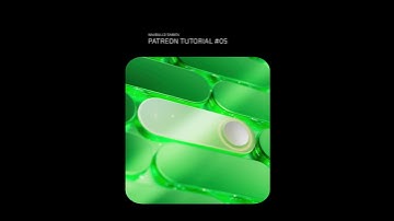 Switch Button 🟢 (Cinema 4D / Redshift)