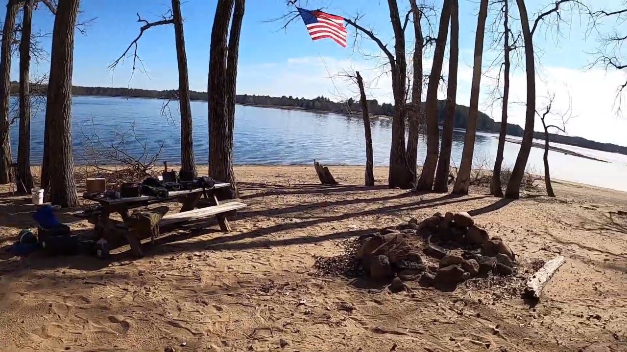 Camping on the Great Sacandaga Lake with Adirondack American! Scout