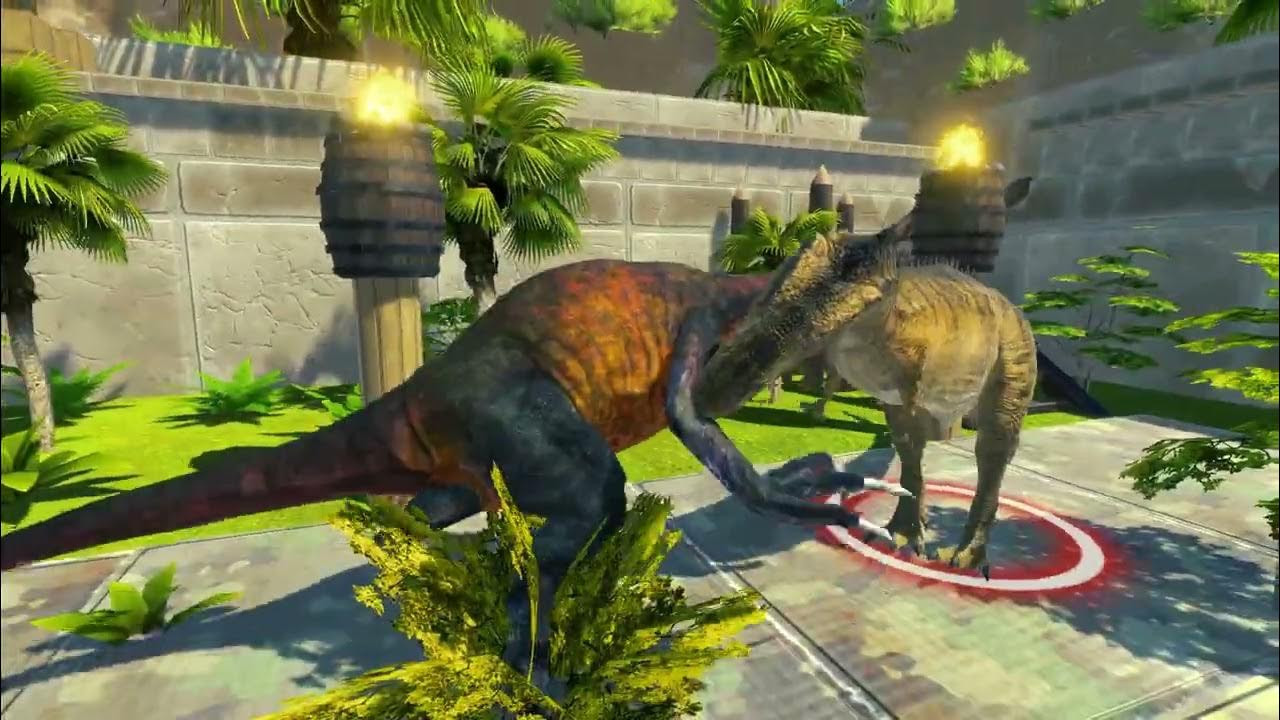 Therizinosaurus vs Carnivore Dinosaurs Animal Revolt Battle Simulator