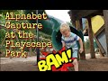 A to Z Alphabet Letter Hunt at the Playscape Park