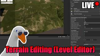 Working on Terrain Editing for the Level Editor  | UH 1898 Dev Livestream | 8/10/2026