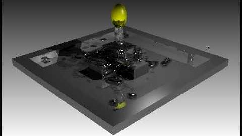 another liquid animation in blender