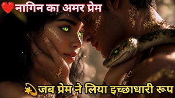 इच्छाधारी नाग और नागिन की अधूरी प्रेम कहानी 💔 | एक ऐसी कथा जिसने इंसानियत को भी रुला दिया!