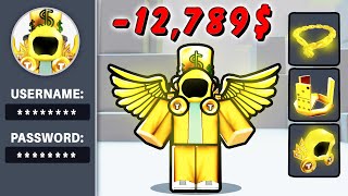 I logged into a $12,789 Roblox Account...