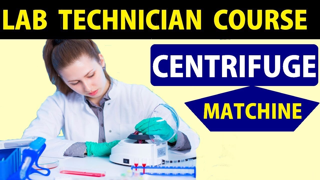 Centrifuge machine in urdu hindi Laboratory technician Course YouTube