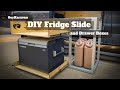 DIY Locking Fridge Slides in an OurKaravan Cabinet Kit