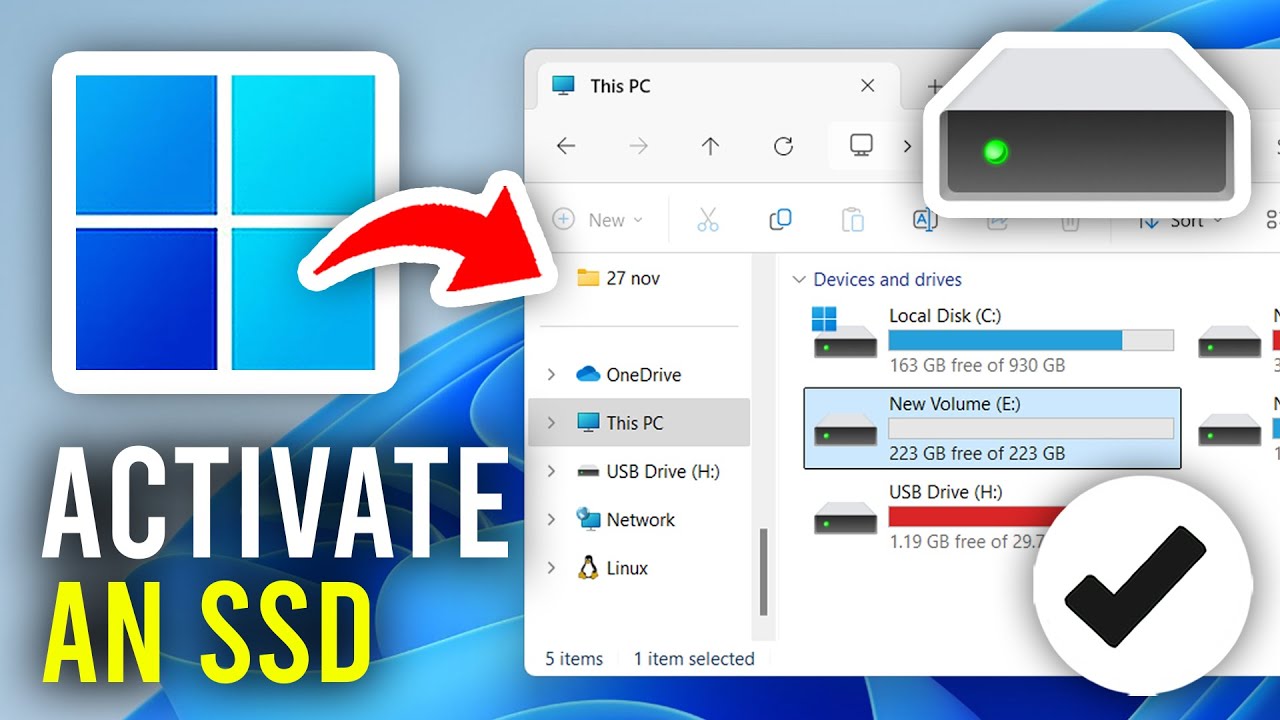 how-to-activate-an-ssd-in-windows-11-10-pc-full-guide-youtube