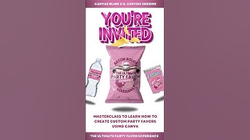 Learn how to make custom party favors like a pro 🎉