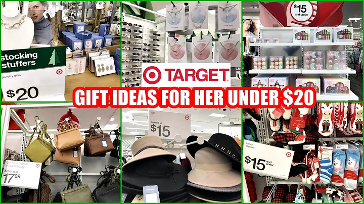 TARGET CHRISTMAS GIFTS FOR HER UNDER $20 SHOP WITH ME STOCKING STUFFERS