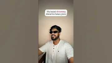 My friend dreaming about his future plans 😂| The Indian Arab #theindianarab #viral #shafikhan