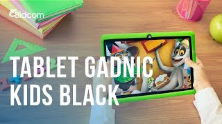 Unboxing Tablet BLACK Gadnic Para Niños Y Chicos + Funda Anti Golpes Gratis TABKID35