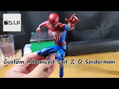 Spider Man Advanced Suit Figure