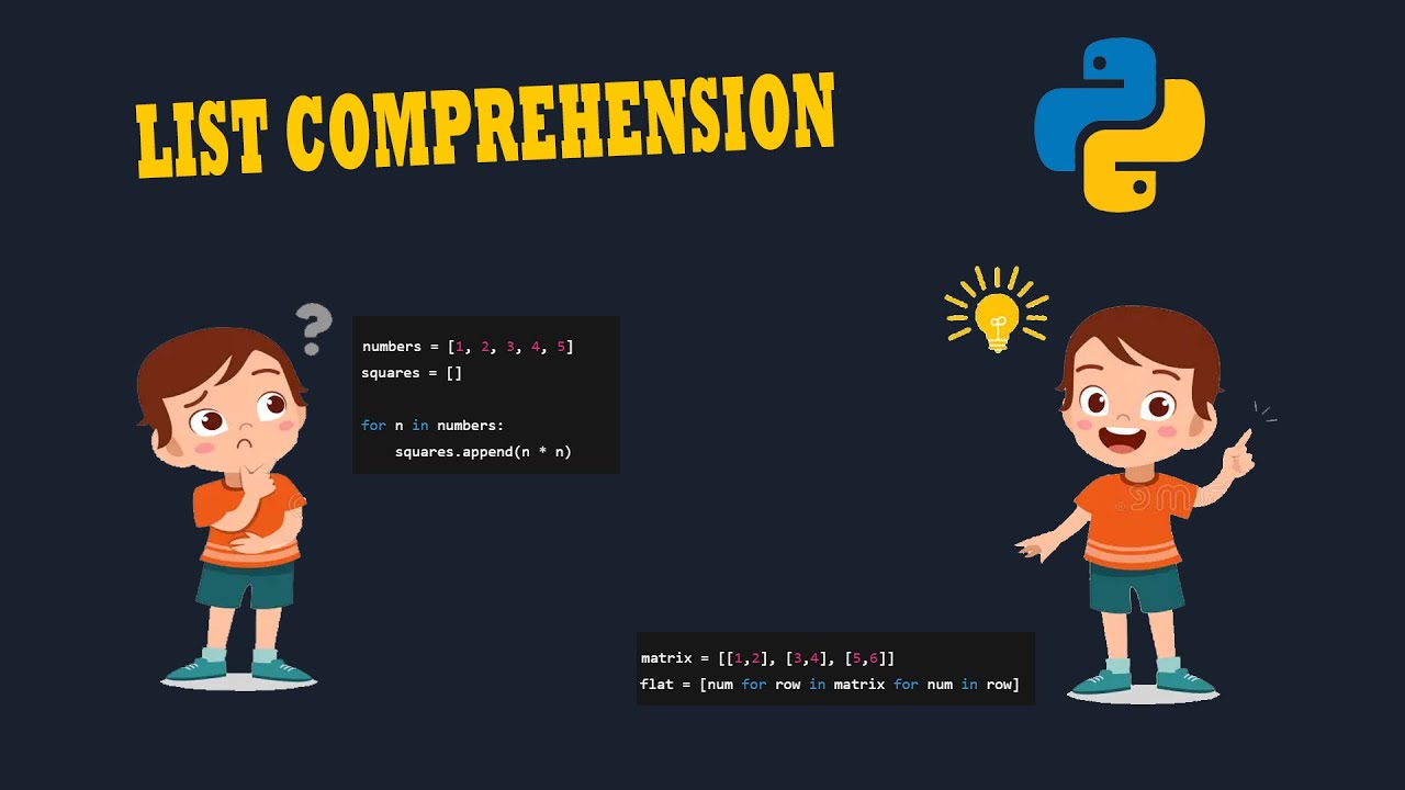 List Comprehension ഉപയോഗിച്ച് Python Code എങ്ങനെ Clean ആകുന്നു? | The ...