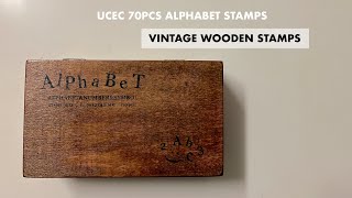 Ucec 70Pcs Alphabet Stamps Unboxing Amazons Choice
