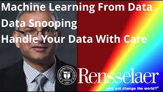 14-g LFD: 3rd Learning Principle: Data Snooping. Handle data with care. Subtle stock snooping.