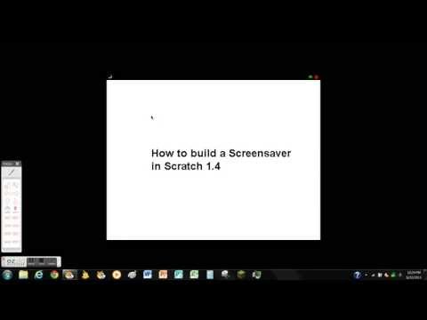 How to Build a Screensaver in Scratch 1.4