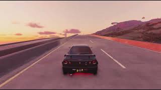 Skyline GTR R34 With Red Underglow | Cruise | The Crew Motorfest