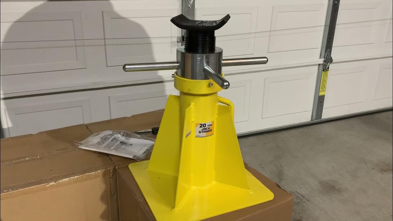 (The best Jacks Stands Ever) ESCO 20T Short Screw Type Jack Stands