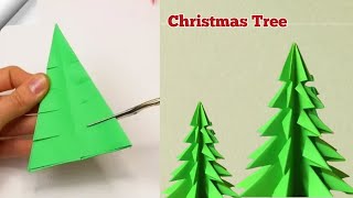DIY christmas tree | Christmas crafts Christmas treeHow to Make a 3D Paper Xmas Tree DIY Tutorial