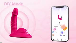 App Control Wearable Thrusting Dildo &amp; Riding Grinder | Hands-Free Sex Machine