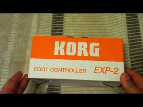 Korg EXP-2 foot controller overview and settings by Samer Jazrawy