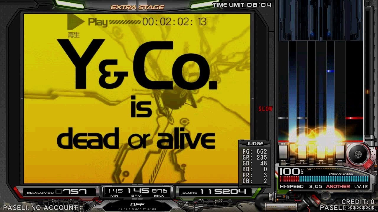 Beatmania Iidx 25 Cannon Ballers Y Co Is Dead Or Alive Spa 2p 正規 Youtube