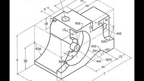 SolidWorks CSWA Exercise - Advanced Parts IV - Problem 4 (No Audio)