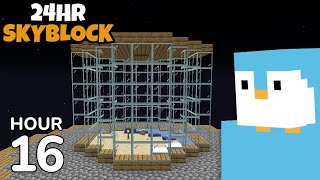 24 Hour Skyblock: Episode 16 - Dry Aquarium