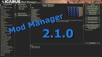 Icarus Mod Manager 2.1.0