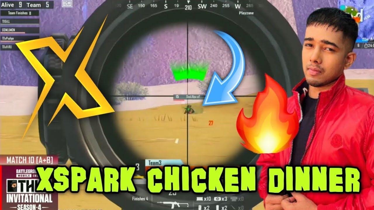 Xspark Chicken Dinner😱 🏆❤