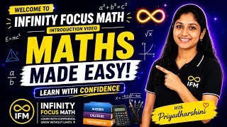 INTRODUCTION VIDEO of Infinity Focus Math Online Academy |Maths made easy|