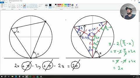 The Alternate Segment Theorem - Full Geometric Proof #algebra #geometry #alternatesegmenttheorem