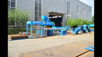 DF10-10S Automatic interlocking clay brick making machine with 500tons pressure