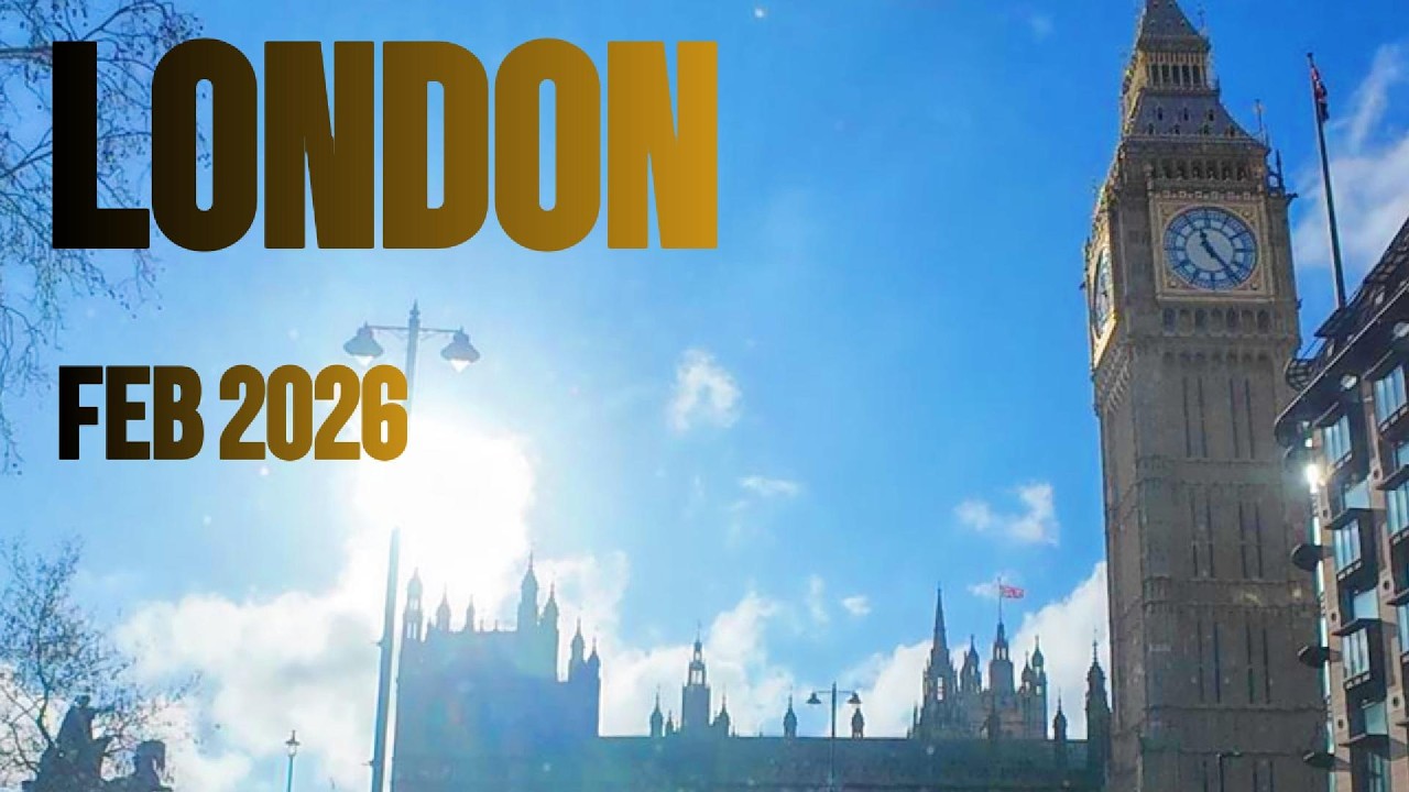 London Canary Wharf to Olympia Hyperlapse