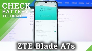 How to Activate Battery Percentage in ZTE Blade A7s – Battery Settings