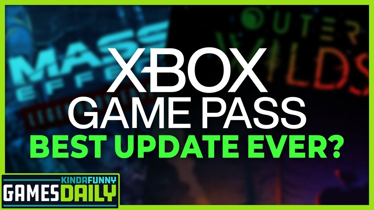 Best Xbox Game Pass Update Ever?! - Kinda Funny Games Daily 01.04.22