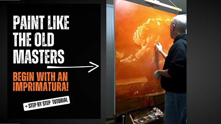 The BEST METHOD for starting a landscape painting [Oil Painting TUTORIAL for Beginners w/ Demo] thumbnail