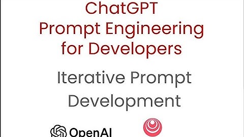 ChatGPT Prompt Engineering for DevelopersIterative PromptDevelopmentOpenAl || #ai #tutorial #viral