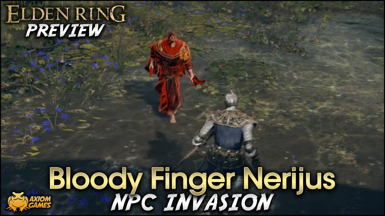 Elden Ring Bloody Finger Nerijus NPC Invasion YouTube