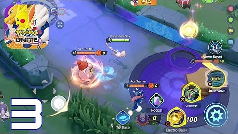 Pokémon UNITE - Mew Gameplay Walkthrough Part 3 (Android ios)