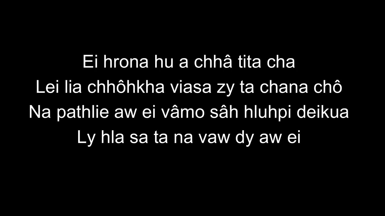 mara hla karaoke    Ei va o la ei di ha aw