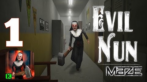 Evil Nun Maze: Endless Escape - Gameplay Walkthrough Part 1 - Floor 1 - 20