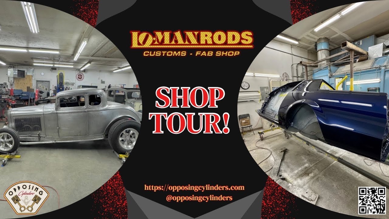 PROJECT CAR UPDATES AND LO-MAN RODS SHOP TOUR! - YouTube