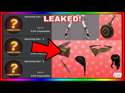 Leaked New Roblox Wonder Woman Event Items 9 New Upcoming Items