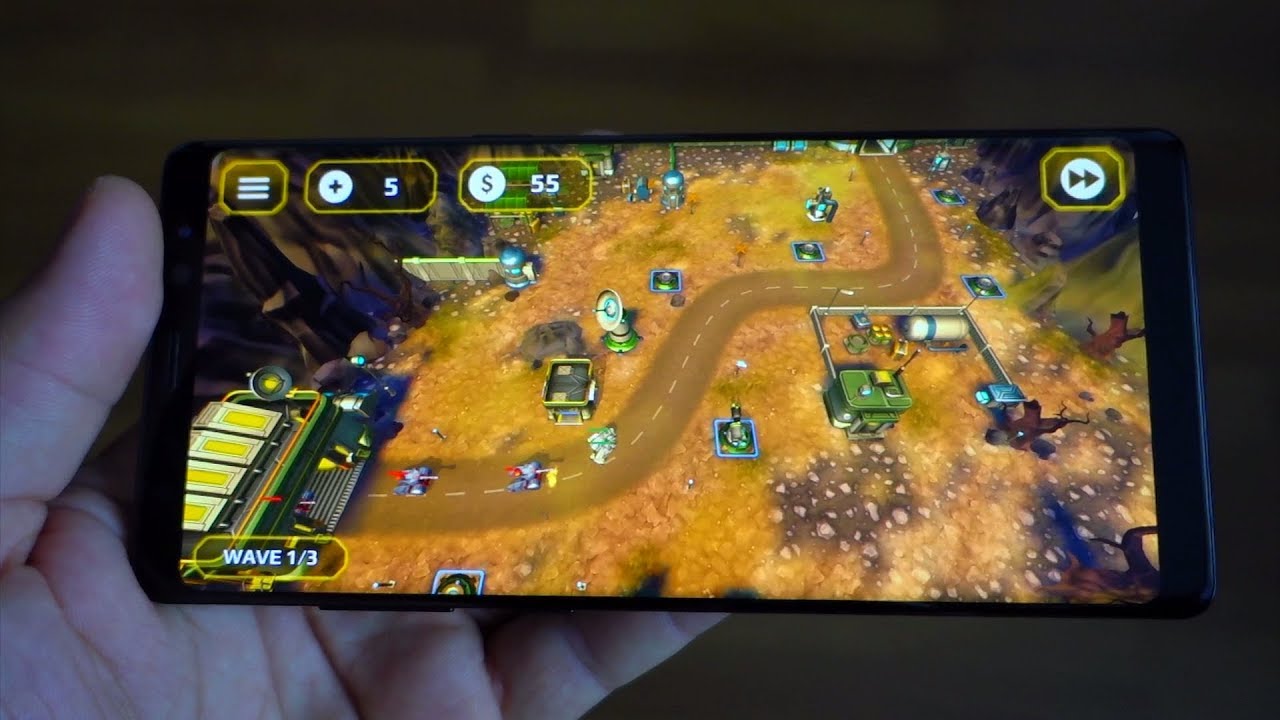 Note 8 gameplay: Tower Defense Generals TD - Best Android Games